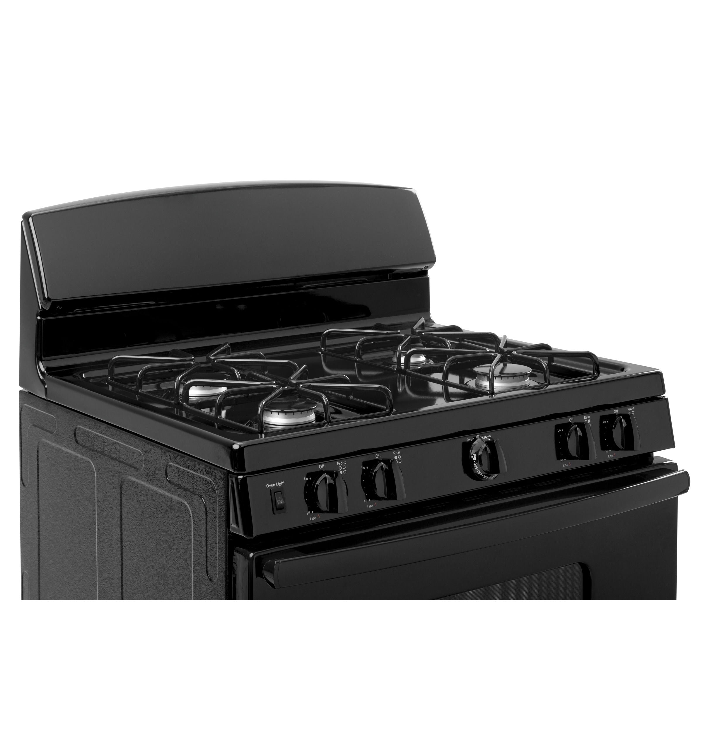 GE BLACK FREE-STANDING GAS RANGE - Ranges - Additional View 9
