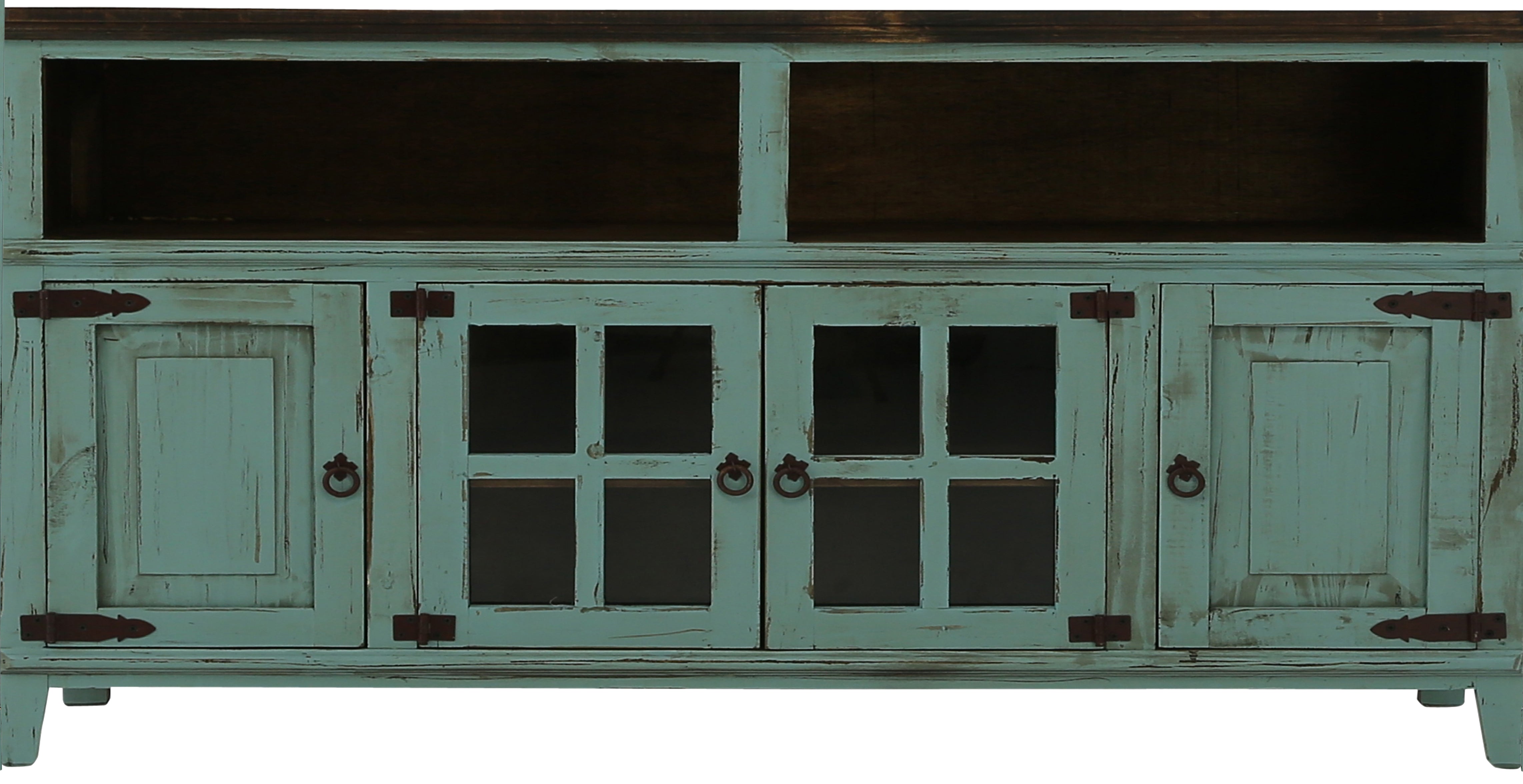 Lawman 72" Media Console - Turquoise