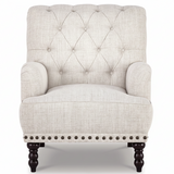 Tartonelle Accent Chair - Ivory / Taupe