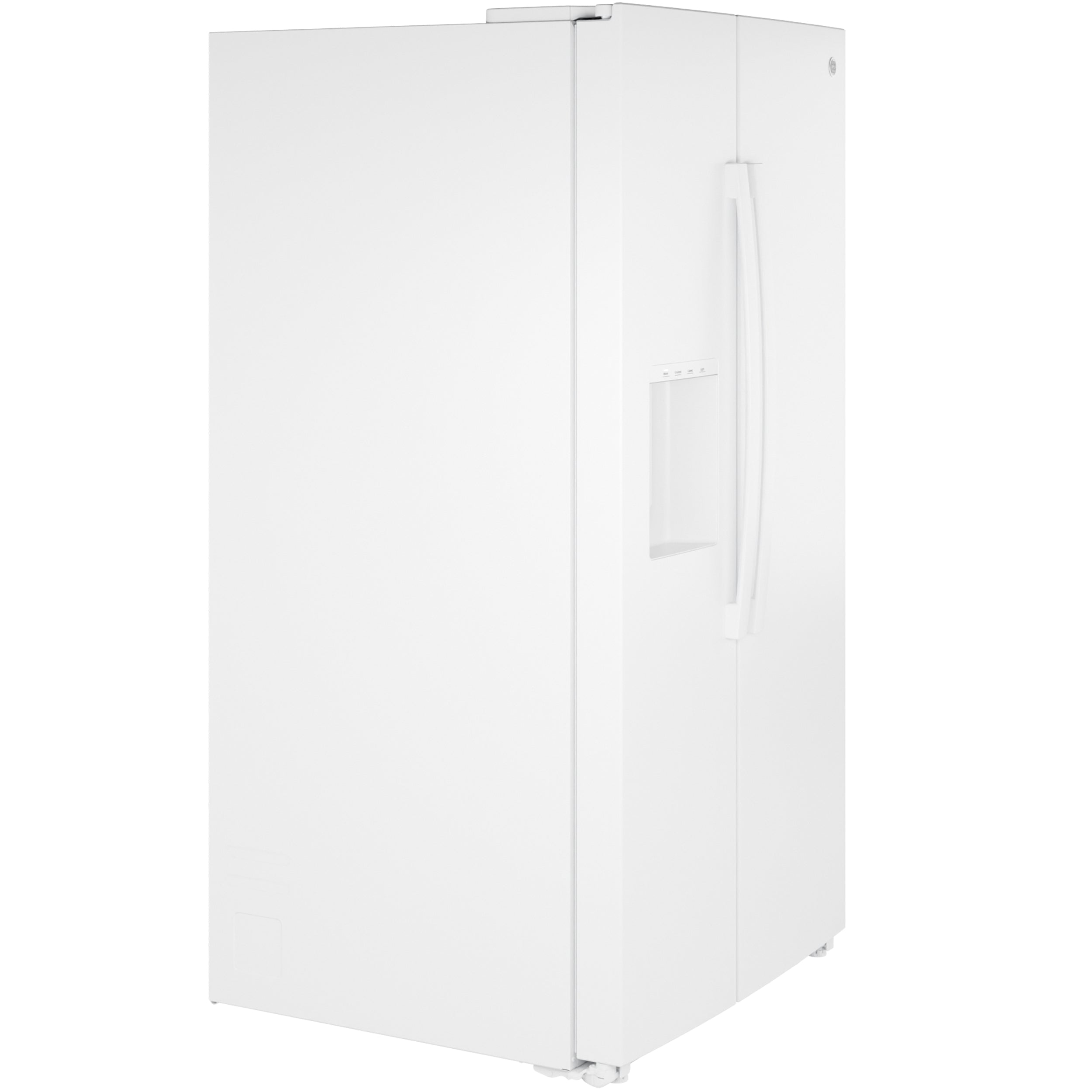 GE WHITE 28CU SIDE BY SIDE REFRIGERATOR WITH DISPENSER - Refrigerators - Additional View 33