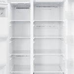 GE WHITE 28CU SIDE BY SIDE REFRIGERATOR WITH DISPENSER - Refrigerators - Additional View 7