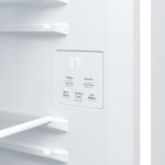GE WHITE 28CU SIDE BY SIDE REFRIGERATOR WITH DISPENSER - Refrigerators - Additional View 9
