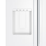 GE WHITE 28CU SIDE BY SIDE REFRIGERATOR WITH DISPENSER - Refrigerators - Additional View 10
