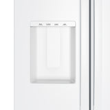 GE WHITE 28CU SIDE BY SIDE REFRIGERATOR WITH DISPENSER - Refrigerators - Additional View 10
