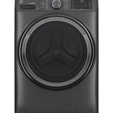 GE CARBON GRAPHITE FRONT LOAD 5CU STEAM WASHER - Black - Washers