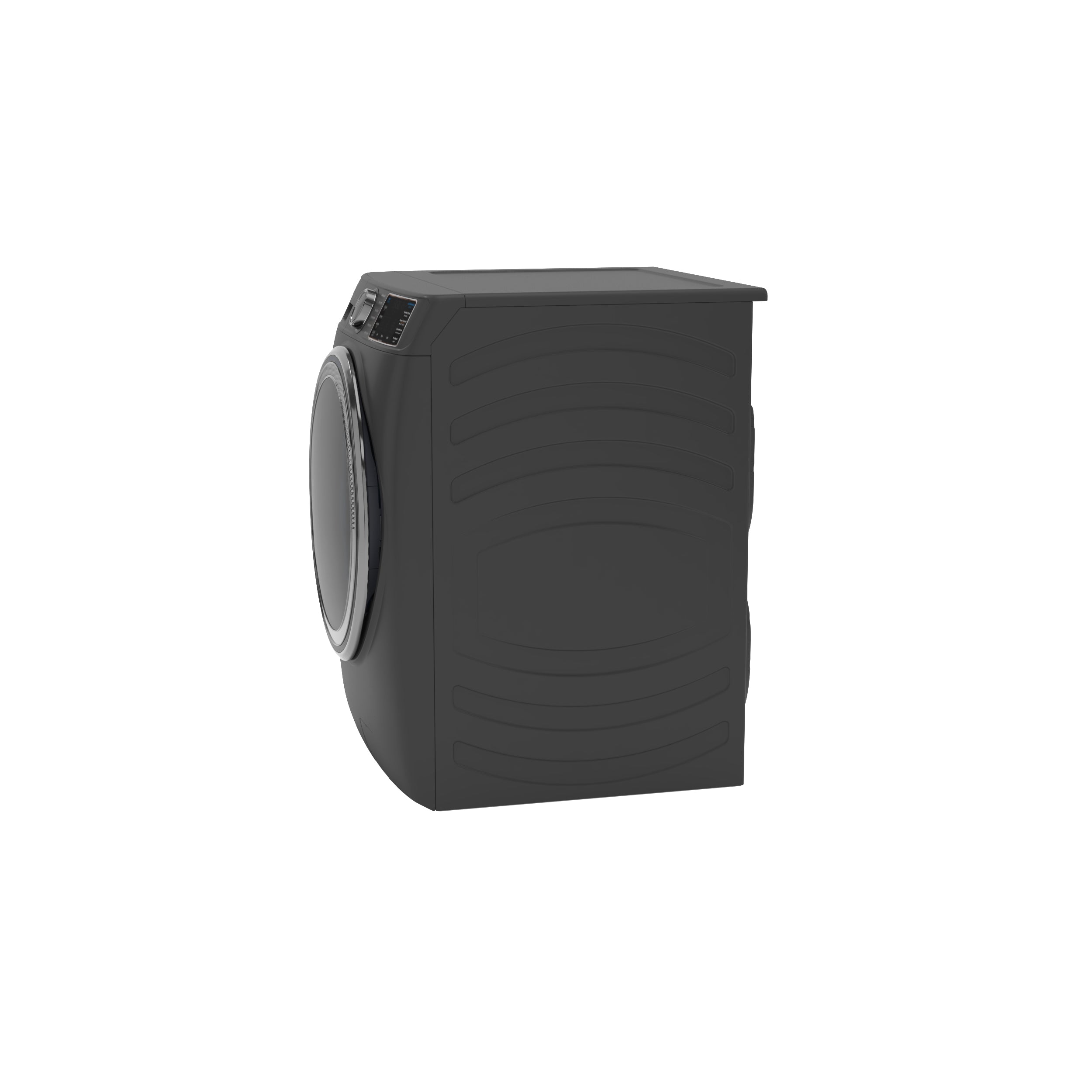 GE CARBON GRAPHITE FRONT LOAD 5CU STEAM WASHER - Black - Washers - Additional View 28