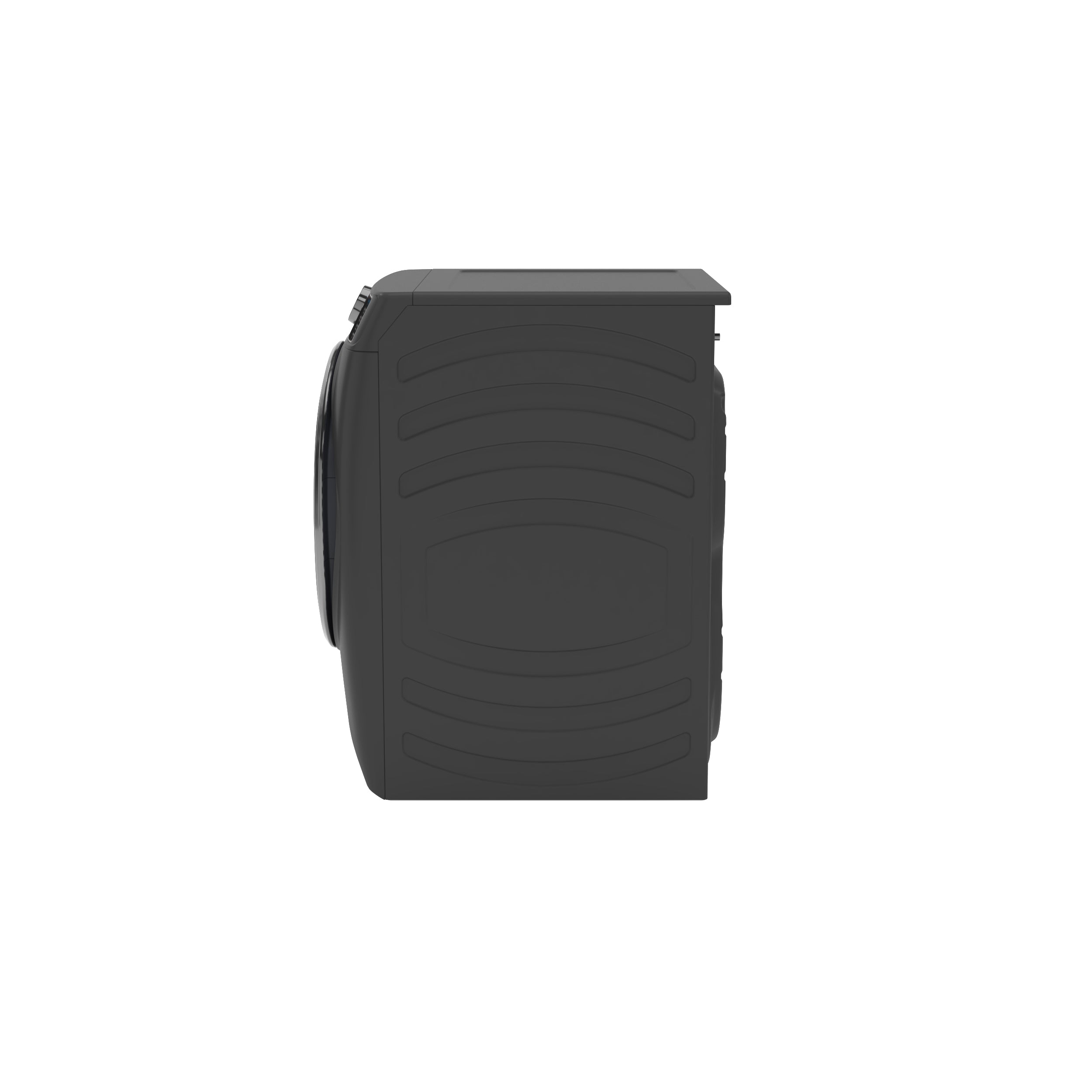 GE CARBON GRAPHITE FRONT LOAD 5CU STEAM WASHER - Black - Washers - Additional View 29