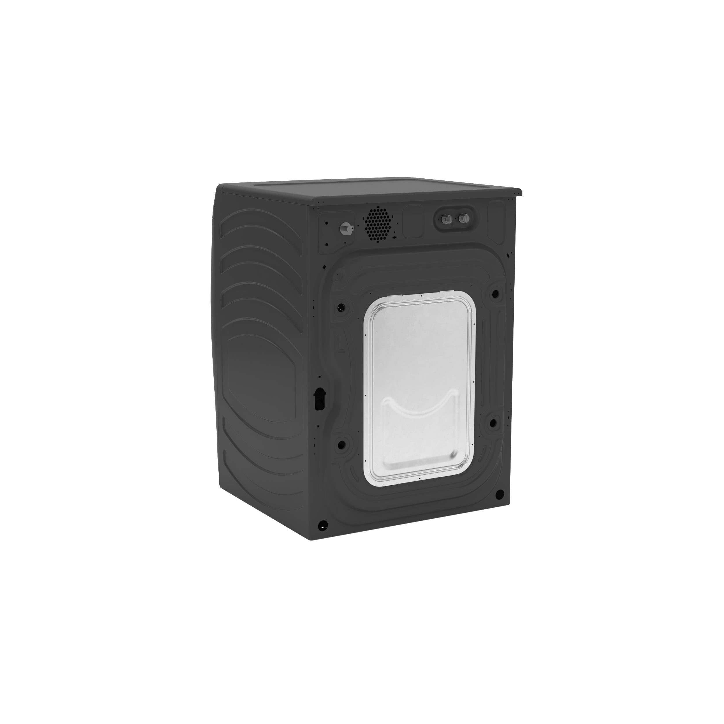 GE CARBON GRAPHITE FRONT LOAD 5CU STEAM WASHER - Black - Washers - Additional View 33