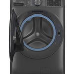 GE CARBON GRAPHITE FRONT LOAD 5CU STEAM WASHER - Black - Washers - Additional View 2