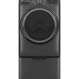 GE CARBON GRAPHITE FRONT LOAD 5CU STEAM WASHER - Black - Washers - Additional View 3