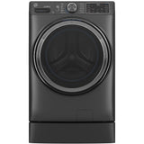 GE CARBON GRAPHITE FRONT LOAD 5CU STEAM WASHER - Black - Washers - Additional View 4