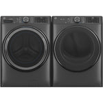 GE CARBON GRAPHITE FRONT LOAD 5CU STEAM WASHER - Black - Washers - Additional View 5
