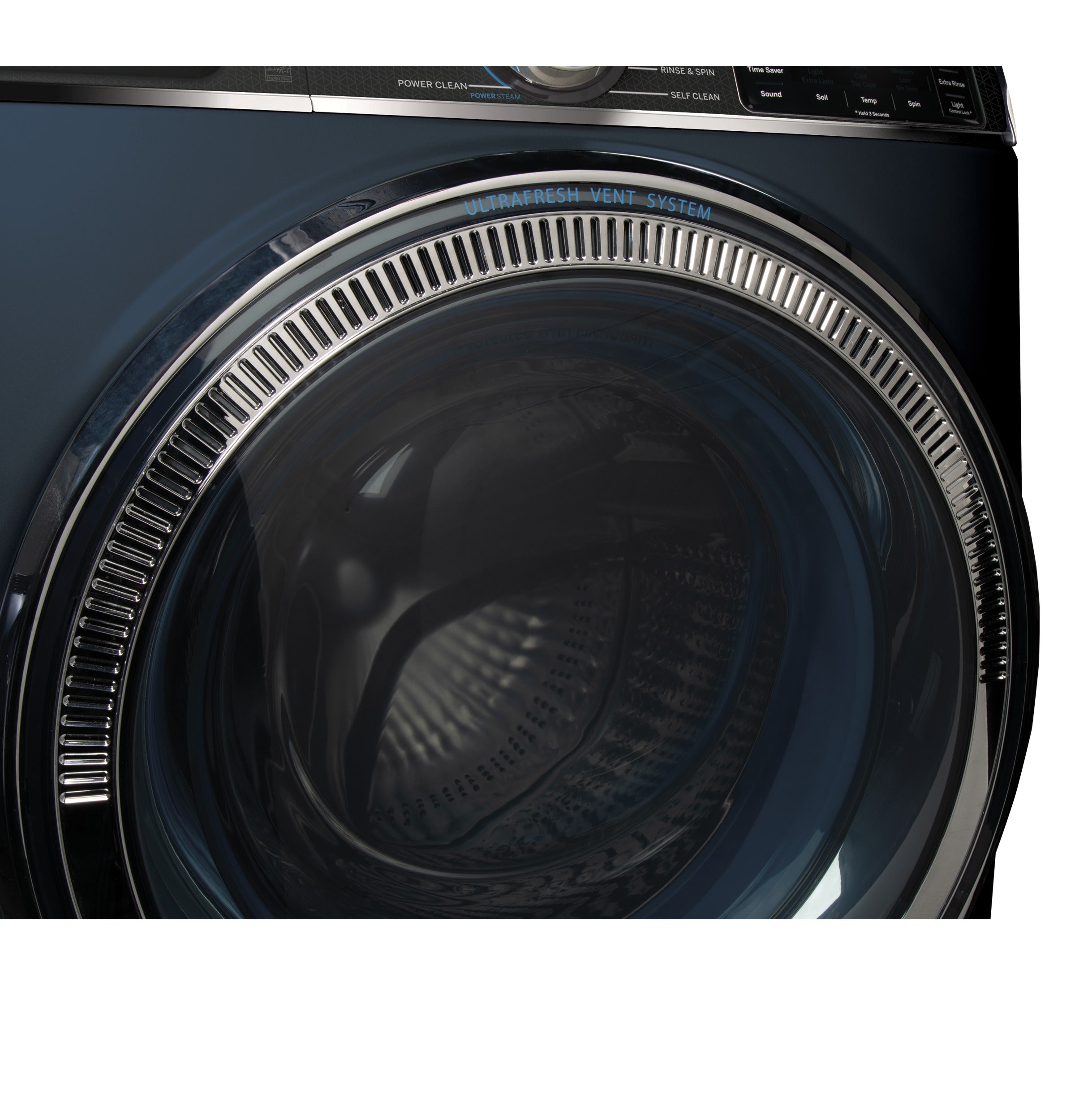 GE CARBON GRAPHITE FRONT LOAD 5CU STEAM WASHER - Black - Washers - Additional View 19
