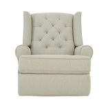 KENDRA BEIGE SWIVEL GLIDER RECLINER