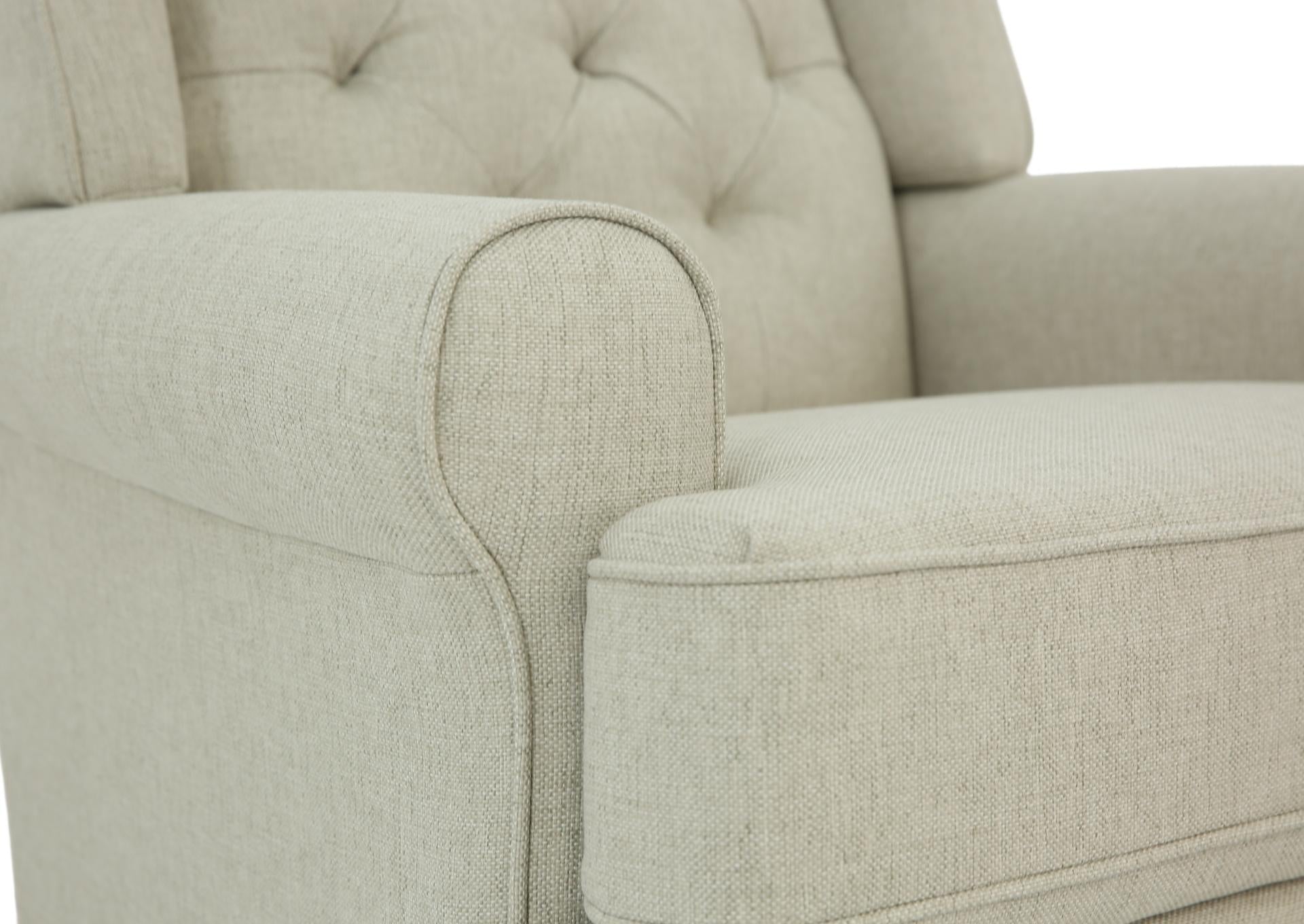 KENDRA BEIGE SWIVEL GLIDER RECLINER - Additional View 3