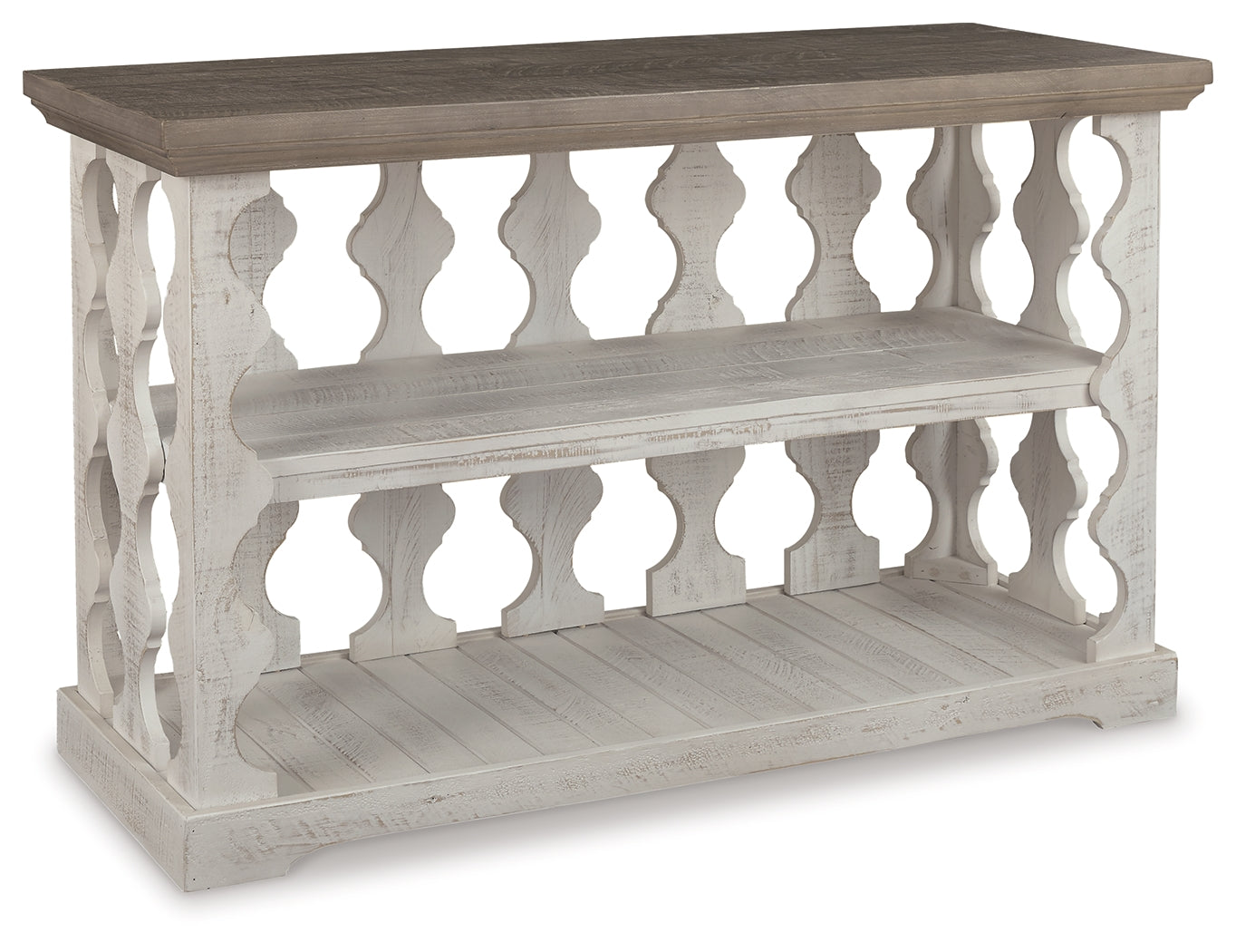 Ashley Furniture - HAVALANCE CONSOLE SOFA TABLE - Dark Gray - Tables