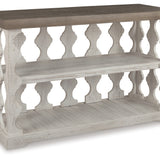 Ashley Furniture - HAVALANCE CONSOLE SOFA TABLE - Dark Gray - Tables