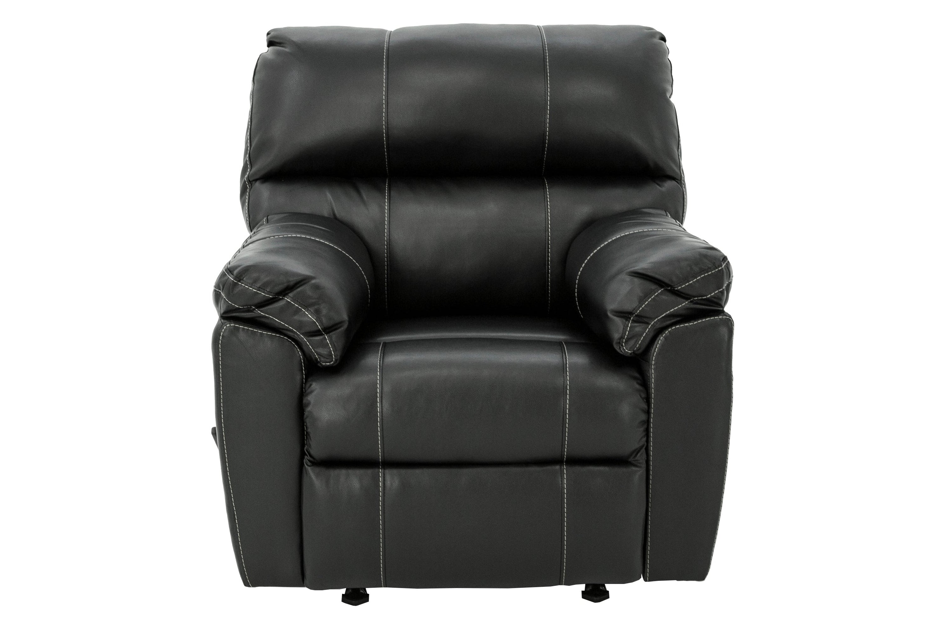 Austin Rocker Recliner - Black