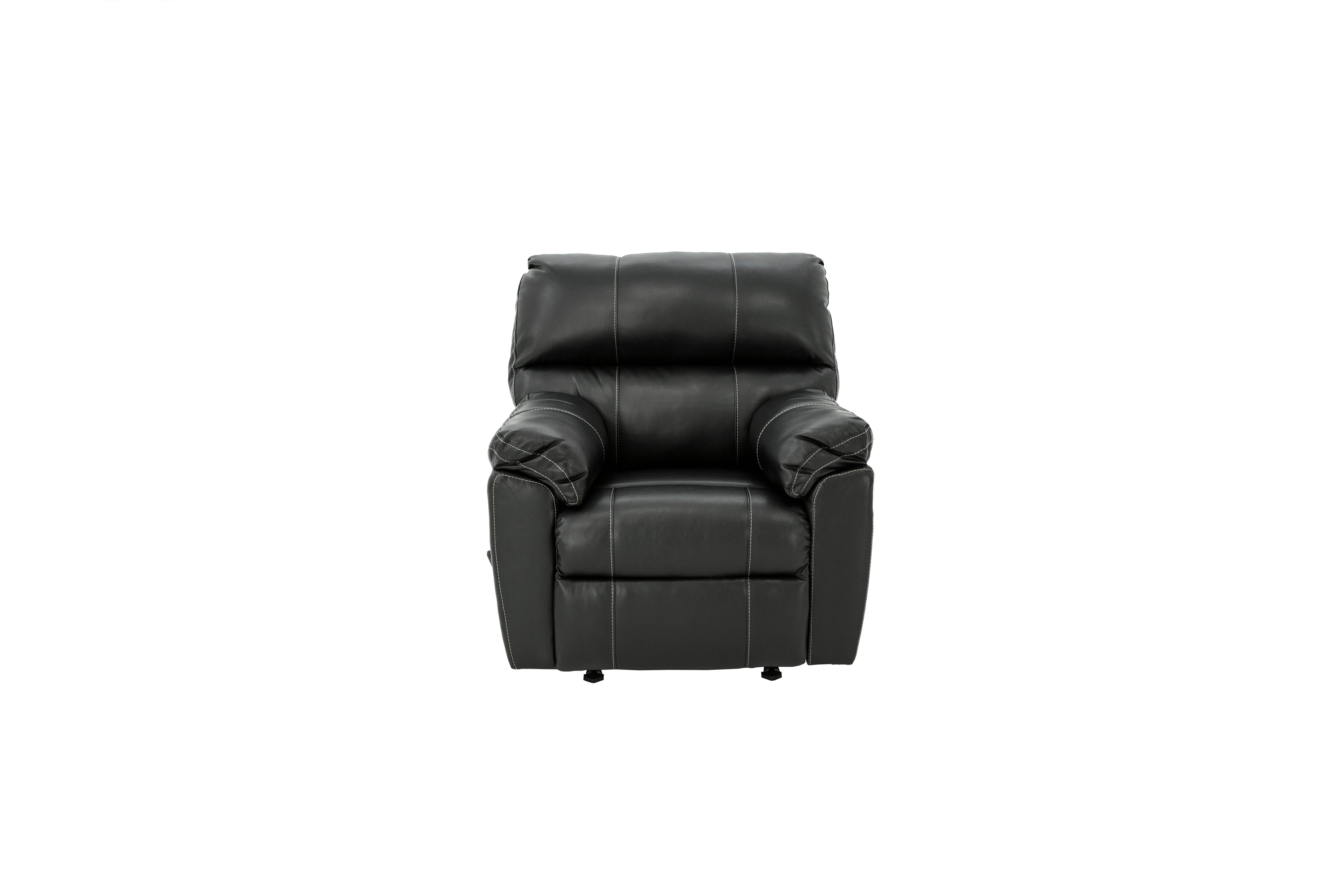 Austin Rocker Recliner - Black