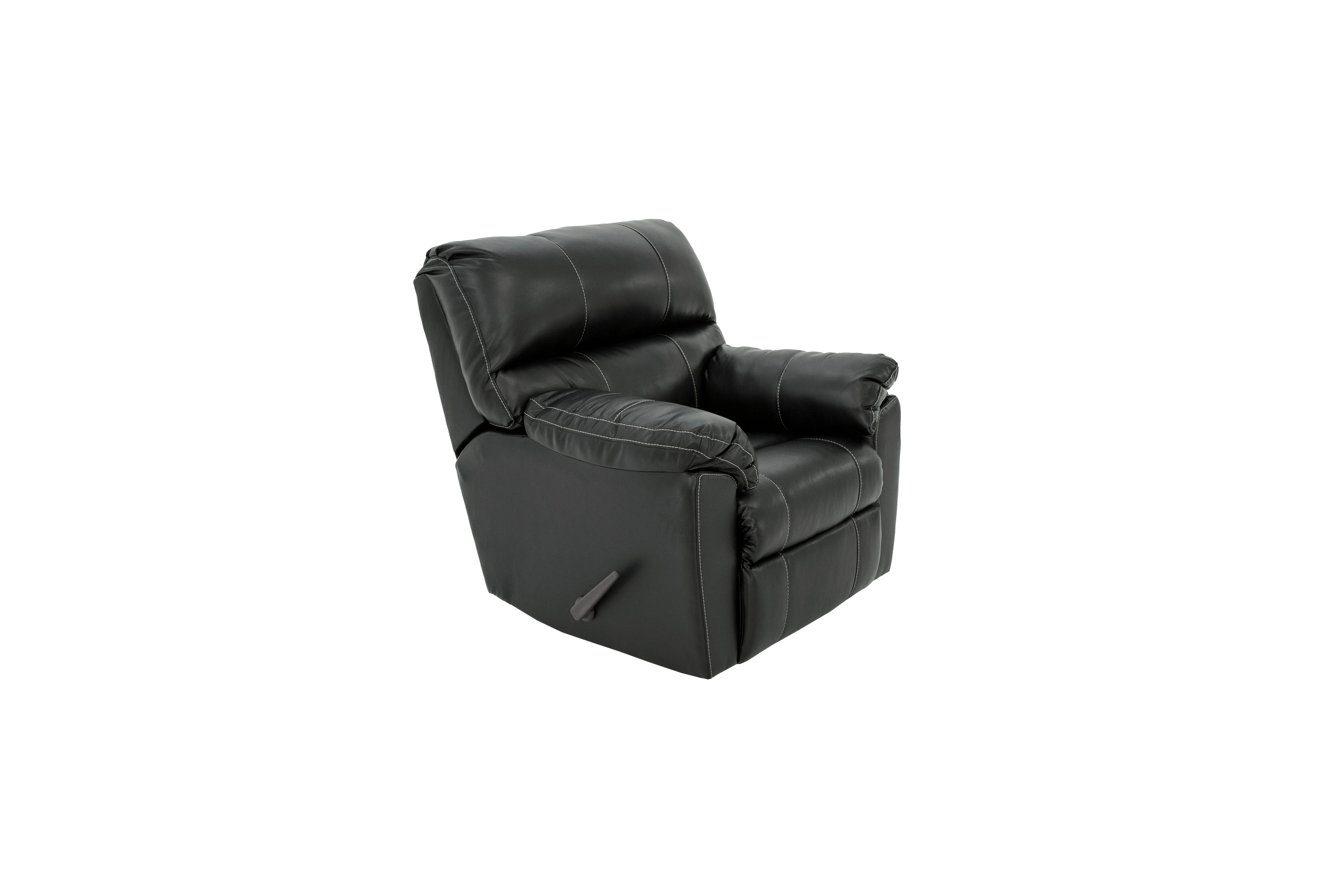 Austin Rocker Recliner - Black - Additional View 1