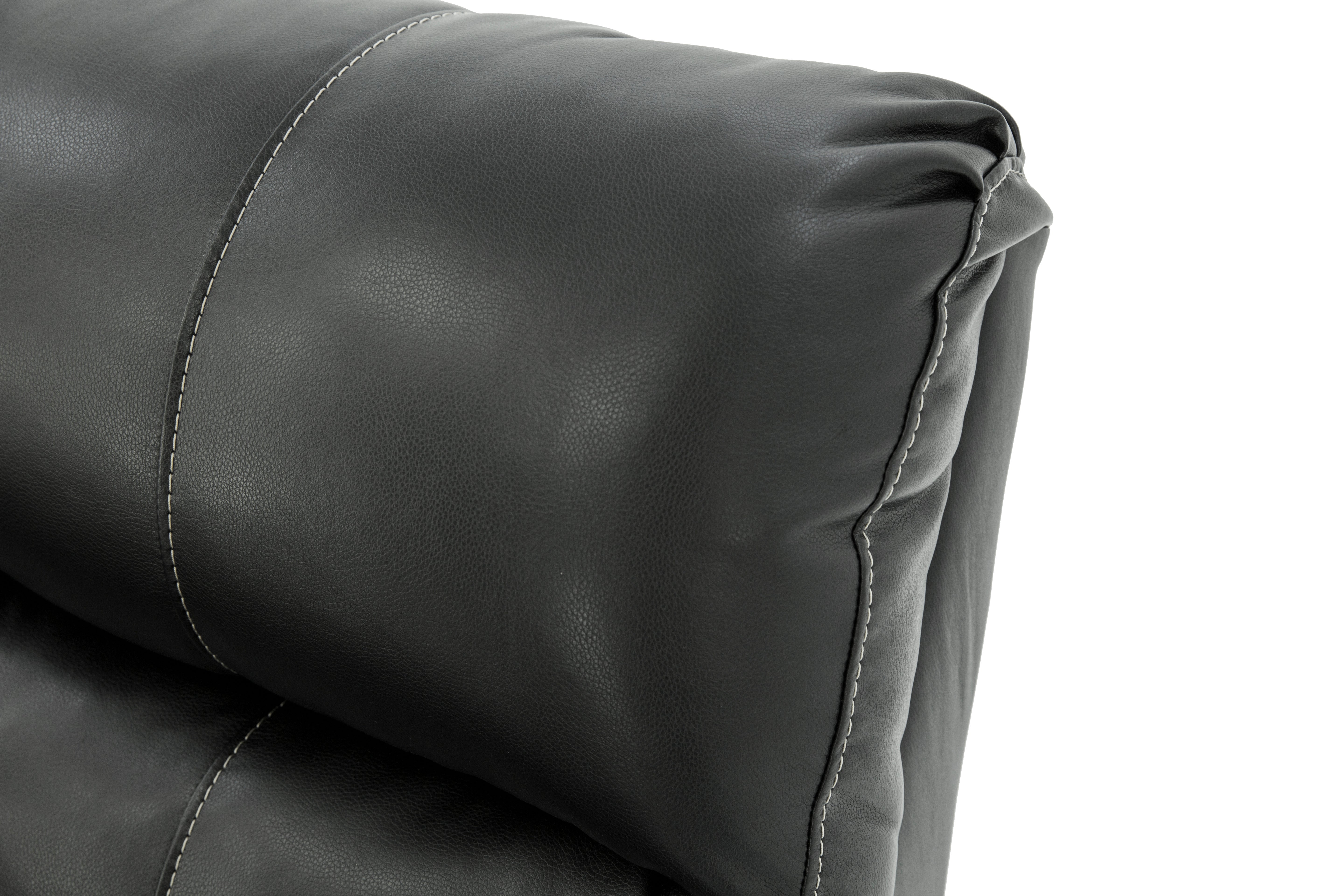 Austin Rocker Recliner - Black - Additional View 3