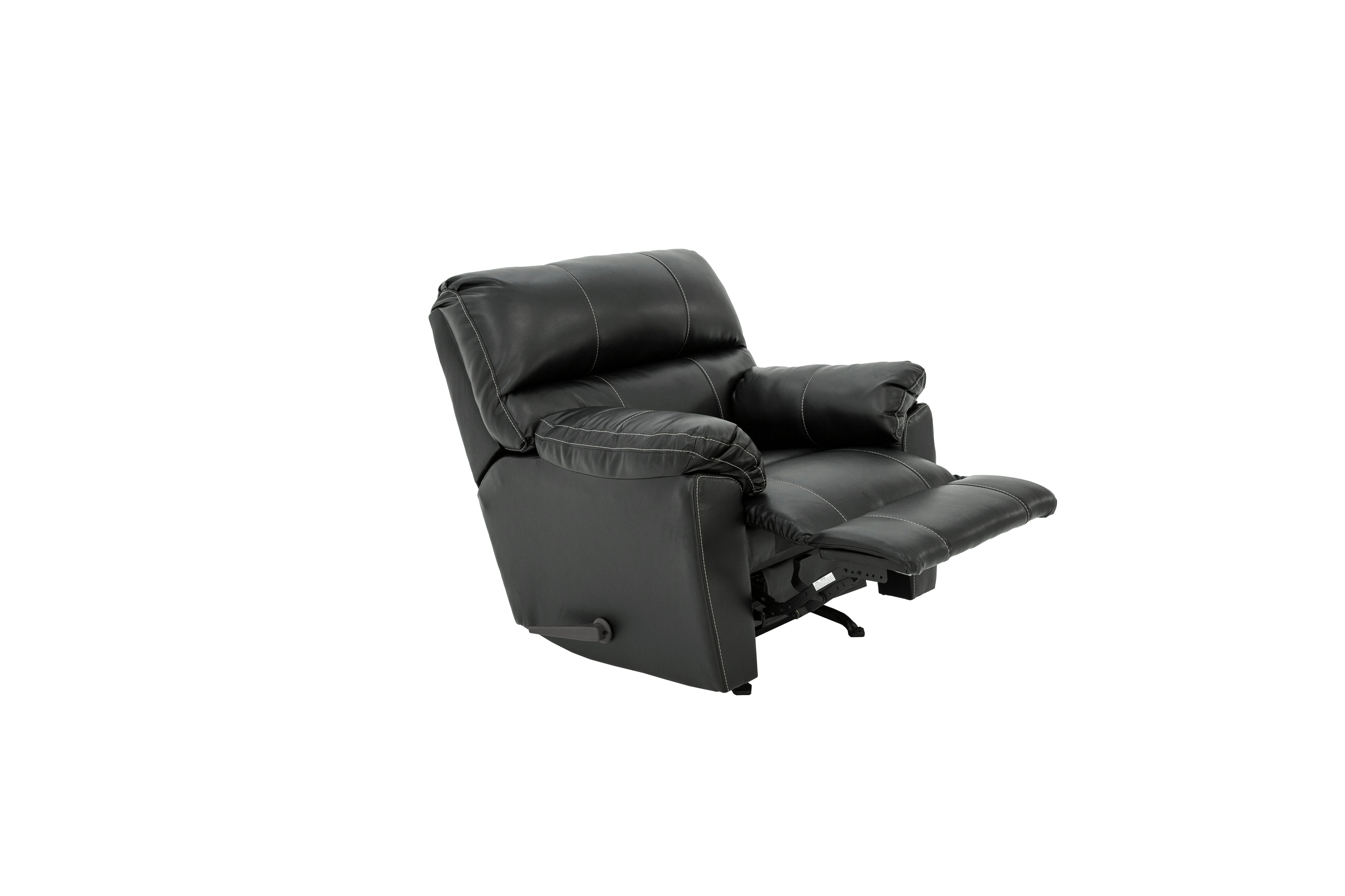 Austin Rocker Recliner - Black - Additional View 5