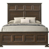 Mossberg Rustic King Bed - Oak