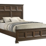 Mossberg Rustic King Bed - Oak - Additional View 1