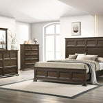 Mossberg Rustic King Bed - Oak - Additional View 2