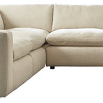 Ashley Furniture - ELYZA LINEN 5 PIECE SECTIONAL - Beige Fabric - Sectionals