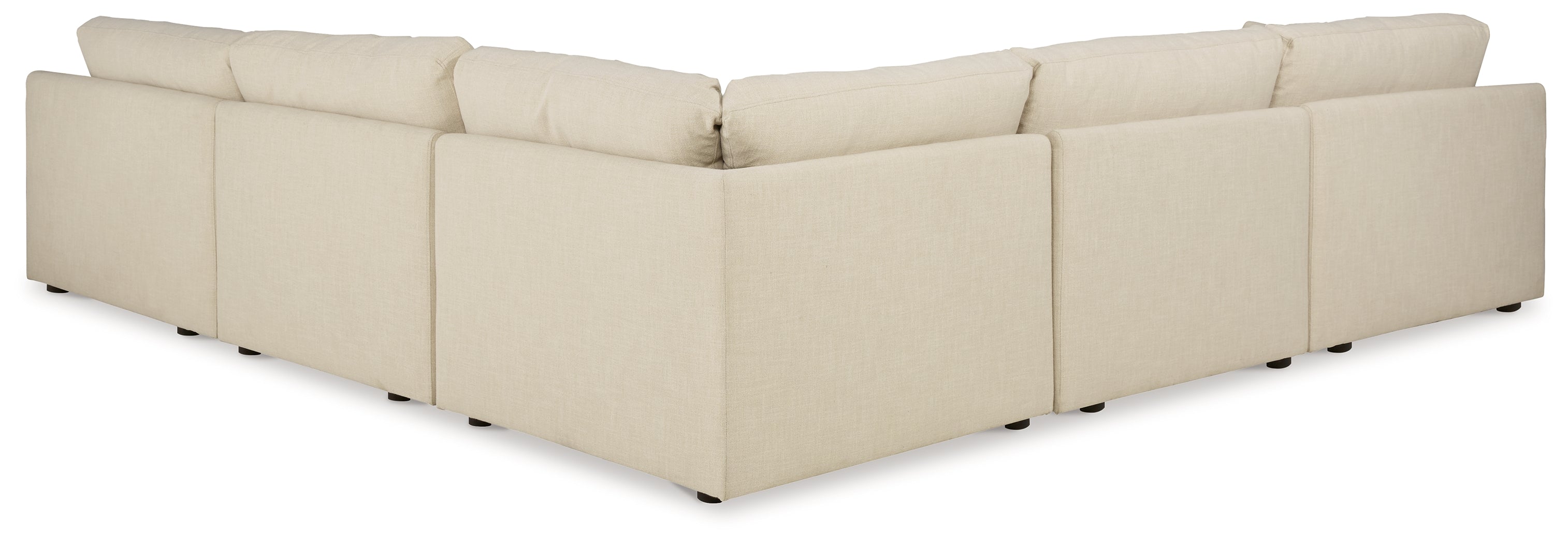 Ashley Furniture - ELYZA LINEN 5 PIECE SECTIONAL - Beige Fabric - Sectionals - Additional View 3