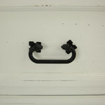 MANSION AGED WHITE DRESSER AND MIRROR - Additional View 2