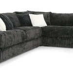 Mondo Monster 3 Piece Sectional - Gunmetal - Additional View 1