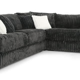 Mondo Monster 3 Piece Sectional - Gunmetal - Additional View 1