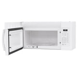 GE WHITE 1.6CU OVER-THE-RANGE MICROWAVE - Microwaves - Additional View 2