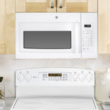 GE WHITE 1.6CU OVER-THE-RANGE MICROWAVE - Microwaves - Additional View 5