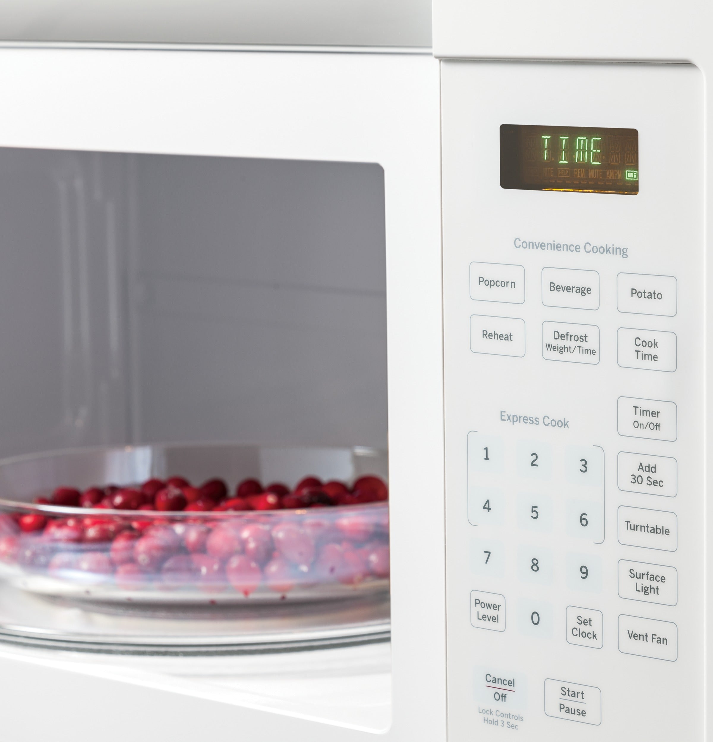 GE WHITE 1.6CU OVER-THE-RANGE MICROWAVE - Microwaves - Additional View 7
