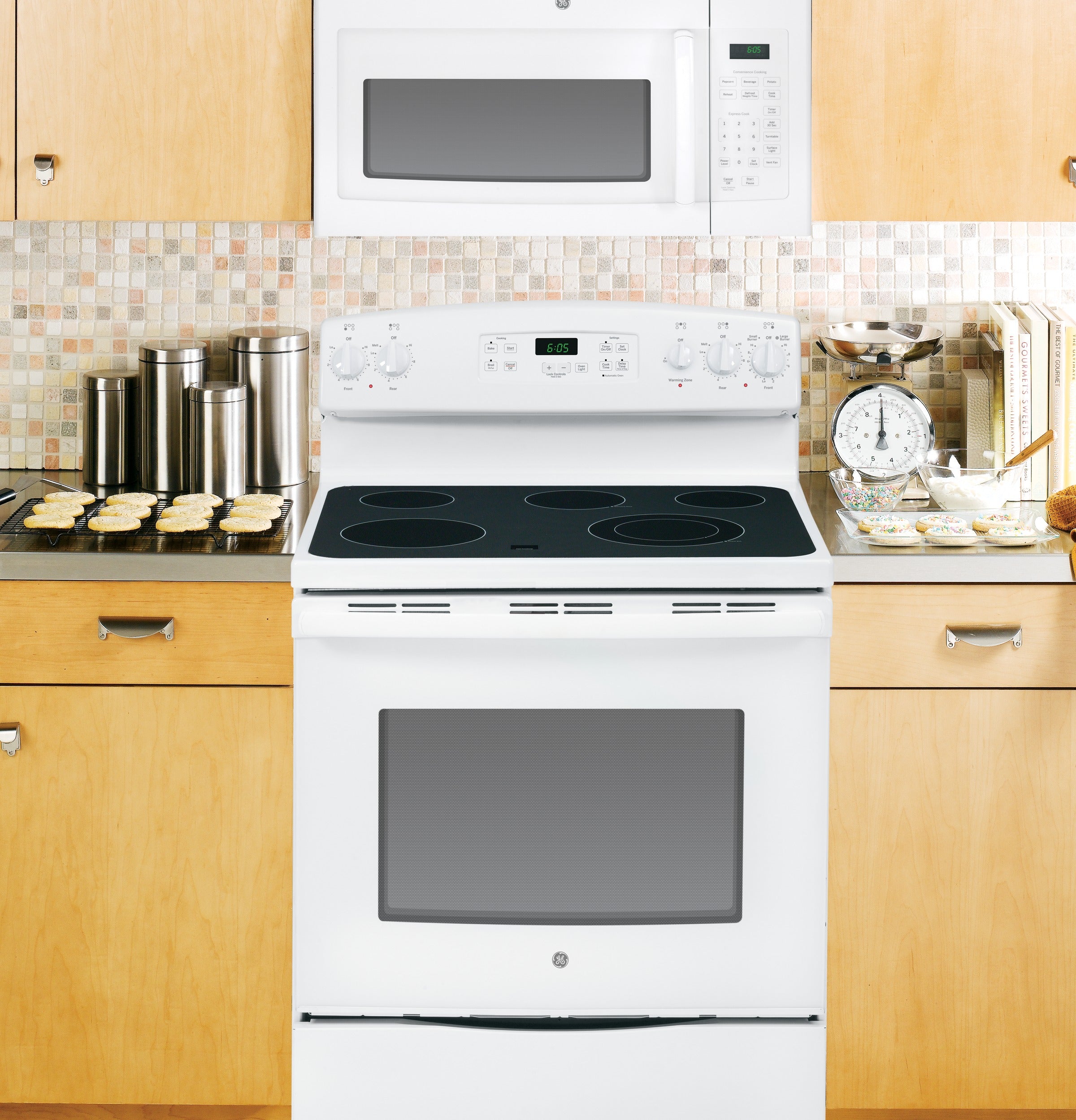 GE WHITE 1.6CU OVER-THE-RANGE MICROWAVE - Microwaves - Additional View 8