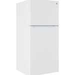 Ge White 21Cu Top Mount Refrigerator - Refrigerators - Additional View 1