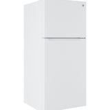 Ge White 21Cu Top Mount Refrigerator - Refrigerators - Additional View 1