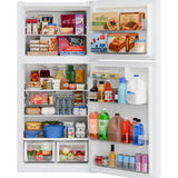 Ge White 21Cu Top Mount Refrigerator - Refrigerators - Additional View 3