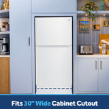 Ge White 21Cu Top Mount Refrigerator - Refrigerators - Additional View 4