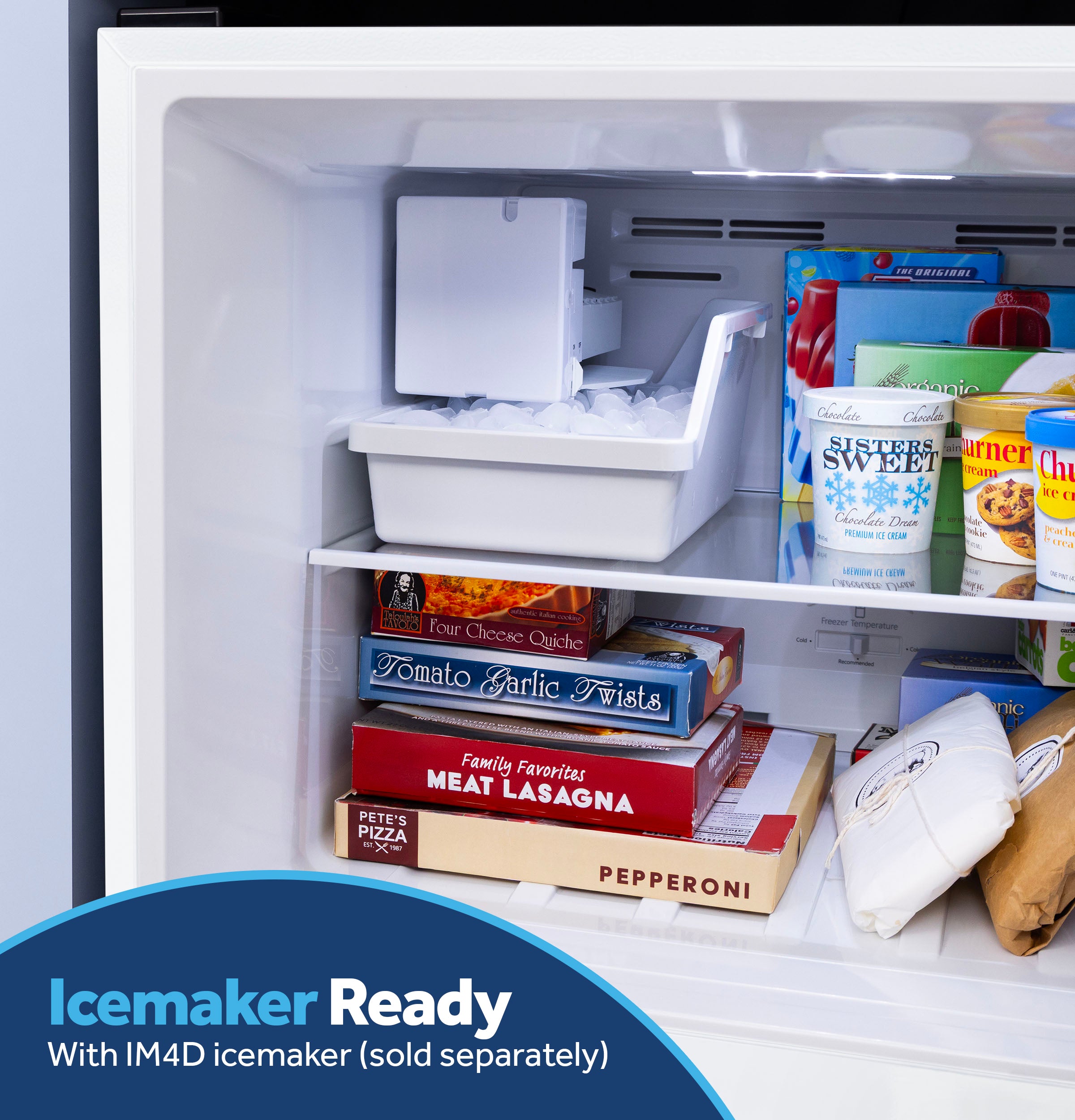 Ge White 21Cu Top Mount Refrigerator - Refrigerators - Additional View 8