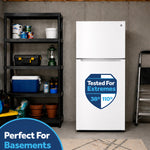 Ge White 21Cu Top Mount Refrigerator - Refrigerators - Additional View 16