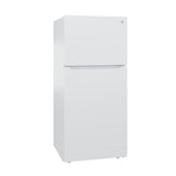 Ge White 21Cu Top Mount Refrigerator - Refrigerators - Additional View 25