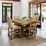 International Furniture Direct - Marquez Barstool - Wooden - Light Brown - Stools - Additional View 1