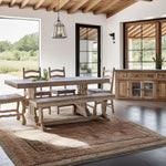 International Furniture Direct - Marquez Barstool - Wooden - Light Brown - Stools - Additional View 2