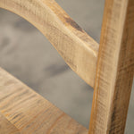 International Furniture Direct - Marquez Barstool - Wooden - Light Brown - Stools - Additional View 4