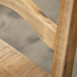 International Furniture Direct - Marquez Barstool - Wooden - Light Brown - Stools - Additional View 4