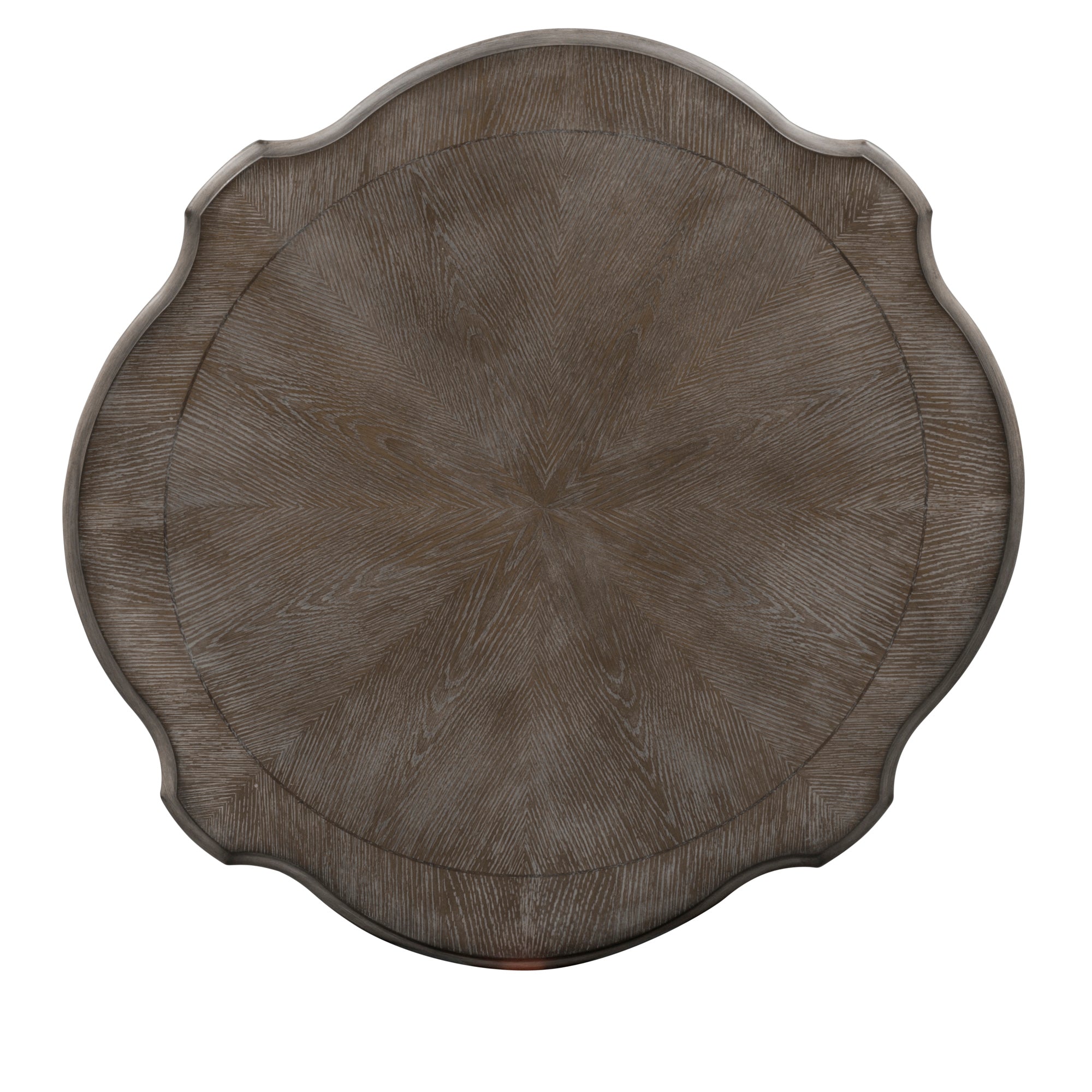 Liberty Furniture - Magnolia Manor Round Cocktail Table - Antique White - White|Dark Brown Wood - Tables - Additional View 5